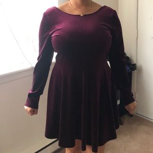 Maroon Dress